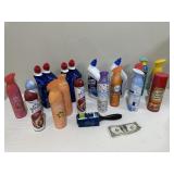 Lot of Air Freshners, Toilet Bowl Cleaners Etc.