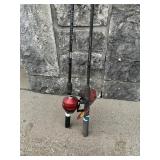 2 Unused Zepco 404 Fishing Reels & Rods