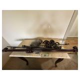 Lot of Nice Curtain Rod, Rings, Accessories