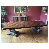 Beautiful Ornate Formal Dining Room Table