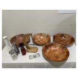 Wood Kitchen Bowls, Pepper Mills & More