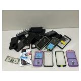 Large Lot Of Cell Phone Protectors - Some New