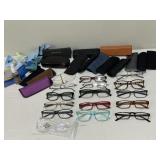 Very Nice Large Lot of Women Reader Glasses
