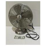 Stainless Century Table Fan - Works