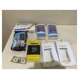 Lot of NEW Shower Curtain Liners, Mop Heads & More