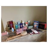 Generous Lot of Bathroom Items & More