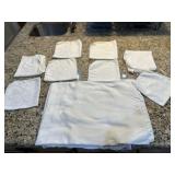 Nice Decorative White Cloth Napkins & Tablecloth