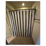 Decoratieve Shower Curtain With Liner & Hooks