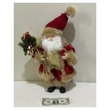 Smaller Gold & Red Santa