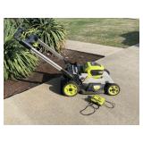 Ryobi Cordless Battery Lawn Mower - Works