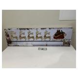 Santa's Sleigh Stocking Holder