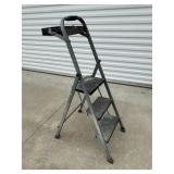 Step Stool With Work Tray