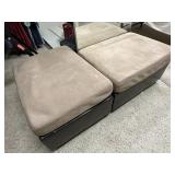 2 Ottoman Seats