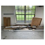 Lot of PVC Pipe, Scrap Wood, Pipe Insulation