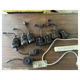 5 Electrical Timer Units, Extenders & Powerstrip
