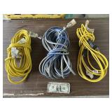 3 Heavy Duty Extension Cords