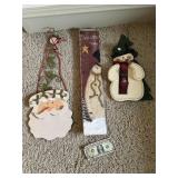 3 Cute Wood Christmas Decorations