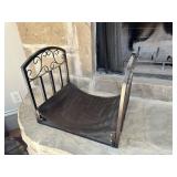 Nice Fireplace Metal Firewood Holder Rack