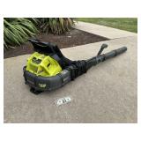 Ryobi Cordless Backpack Leaf Blower - Works