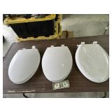 3 Toilet Seat Covers - One Still NEW Wrapped
