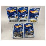 5 NOS Hot Wheel Cars #13