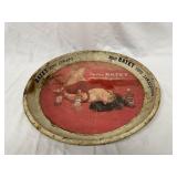 Vintage Ron Batey Rum Metal Serving Tray