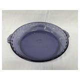 Amethyst Pyrex Glass Pie Plate