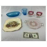 Mixed Lot of Vintage Glassware