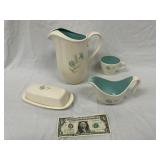 Vintage MCM TwoTone Service Pieces