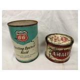 Phillips 66 Cooling Fluid and Amalie Cans