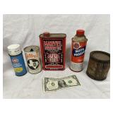 Lot of 5 Mixed Cans and Sprays