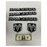 Lot of 5 Ram Emblems