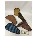4 Vintage Pistol Protective Cases