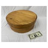 Wood Cheese Wheel Box
