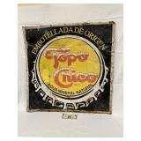 Vintage Topo Chico Metal Sign