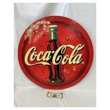 Coca Cola Plastic Button Sign