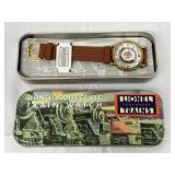 Collectible Lionel Trains Watch with Case