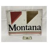Vintage Montana Metal Sign