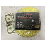 NEW Power Torque 20' Tow Strap