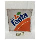 Vintage Mexican Fanta Metal Sign