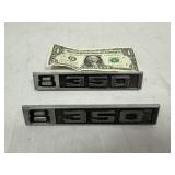 Lot of 2 Chevy 8 350  Emblems