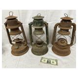 3 Old Lanterns