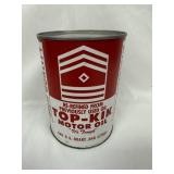 Top Kik Motor Oil Can