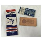 Vintage Stamp Book Covers