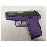 SCCY Mod. CPX-2 Pistol - Purple & Black - 9MM Cal