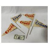 5 Crush Soda Advertisement Flag Pennants