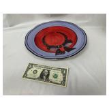 Red Hot Ladies Collectible Hand Painted Plate