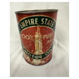 Empire State Motor Oil Can