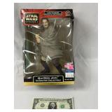 NOS Large Star Wars Qui-Gon Jinn Action Figure