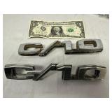 Lot of 2 Chevy C10 Emblems